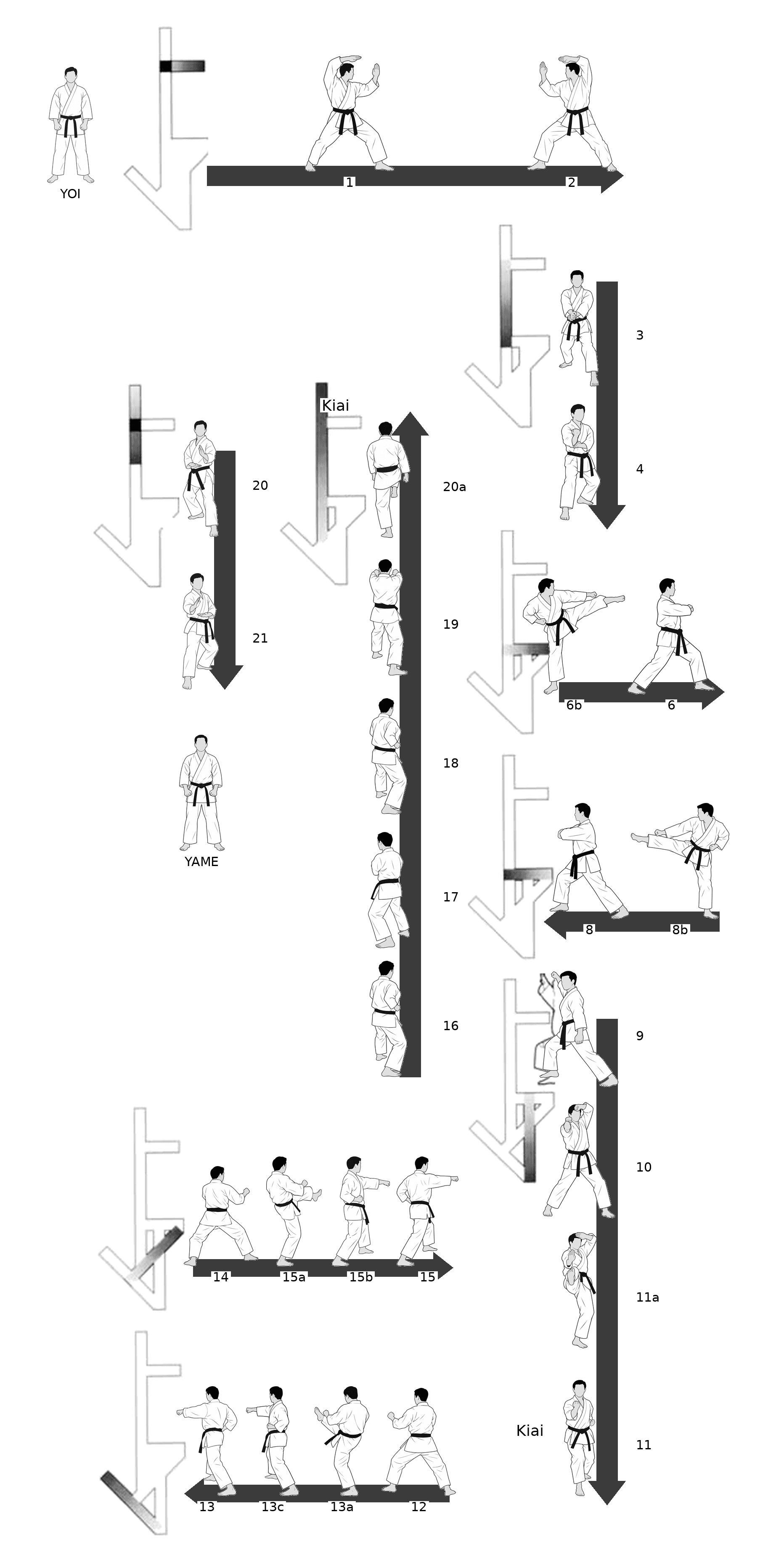Heian Yondan map