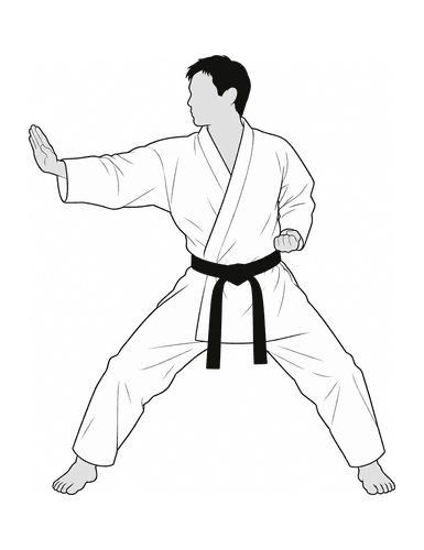 18 - chudan tate shuto-gamae