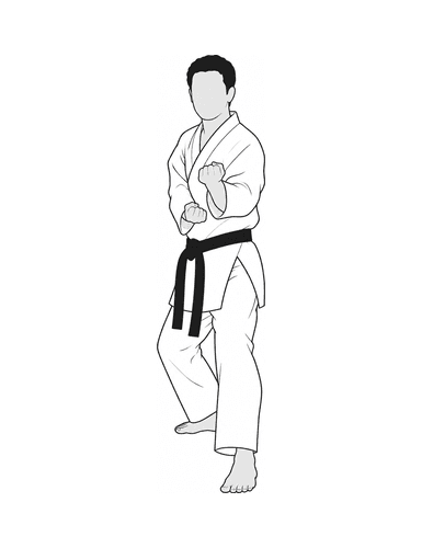 7 - chudan morote-uke