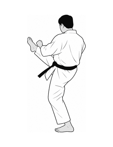 13a - jodan mae-geri