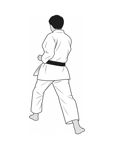 13 - chudan gyaku uchi-uke