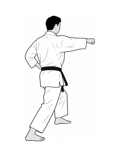 15 - chudan gyaku-zuki