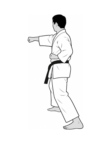 13c - chudan oi-zuki